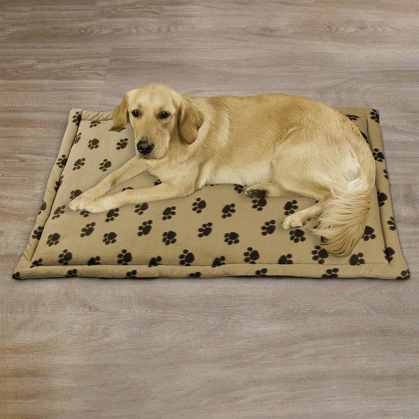 Világosbarna pamut kutya fekhely 60x90 cm – Maximex-image-1