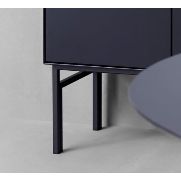 Fekete bortároló szekrény 91x111 cm - Edge - Hammel-image-4