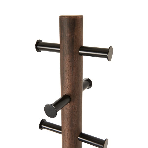 Fekete-natúr színű kaucsukfa fogas Pillar – Umbra-image-4