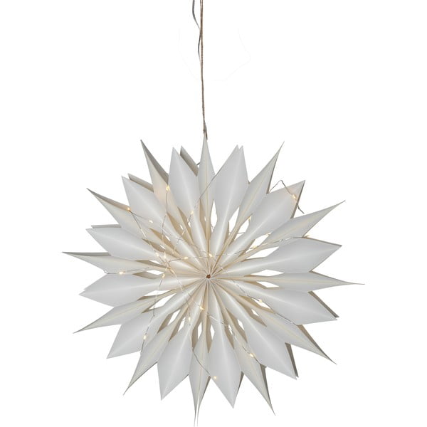 Fehér fénydekoráció karácsonyi mintával Flinga – Star Trading