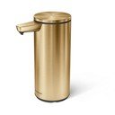 Fényes aranyszínű automata acél szappanadagoló 266 ml – simplehuman