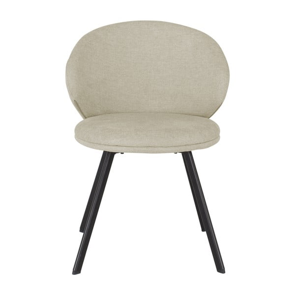 Bézs étkezőszék szett 2 db-os Zoe – Tenzo-image-1