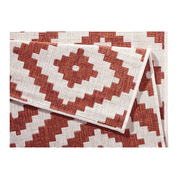 Malta barna-krémszínű kültéri szőnyeg, 160 x 230 cm - NORTHRUGS-image-4