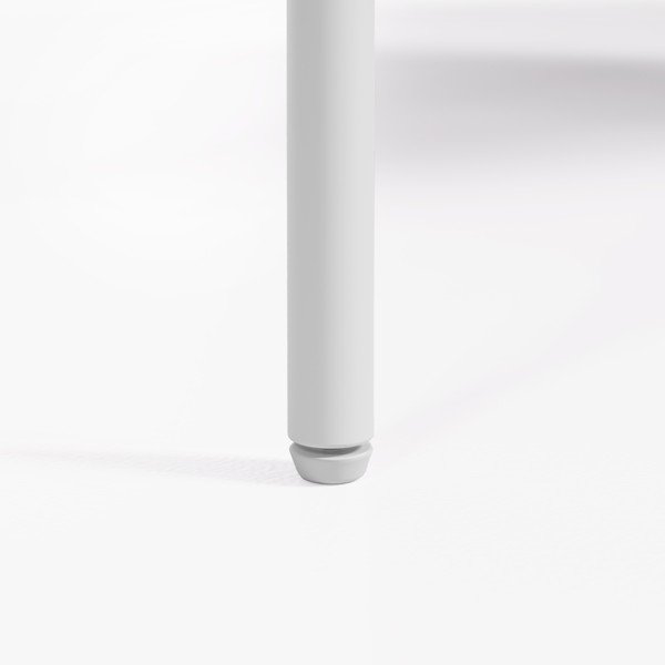 Marielle fehér TV-állvány kőrisfa ajtókkal, szélesség 187 cm - Forma-image-1