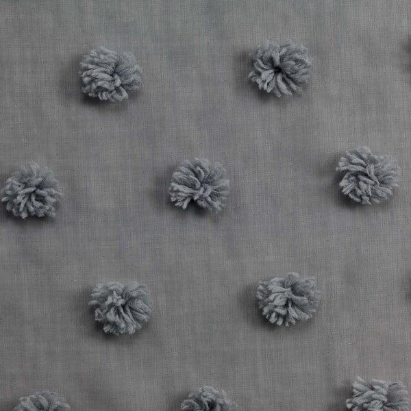 Antracitszürke átlátszó függöny 140x240 cm Melusine – douceur d'intérieur-image-3