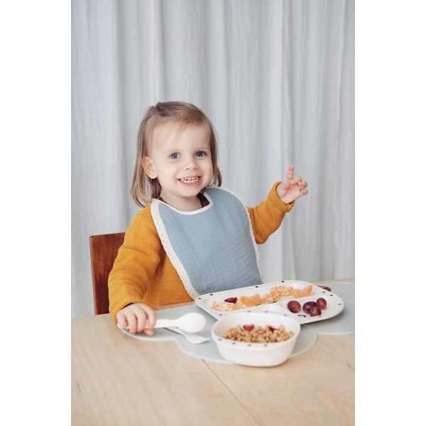 Paris szürke muszlin előke - Kindsgut-image-1