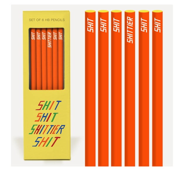 Happens Sometimes 6 db-os színes ceruzakészlet - U Studio Design