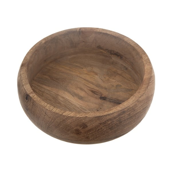 Natúr színű fa tál ø 20 cm Mango – Orion-image-1