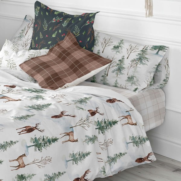 Basic Mystical Winter pamut lepedő, 140 x 200 cm - Happy Friday-image-3