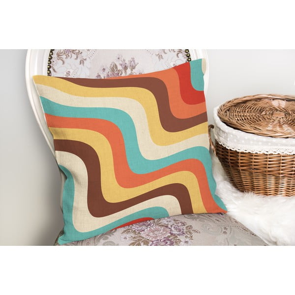 Párnahuzat 43x43 cm Summer in Havana – Mila Home-image-1