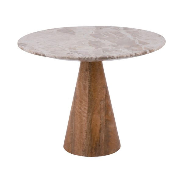 Kerek tárolóasztal márvány dekoros asztallappal ø 40 cm Force   – Leitmotiv