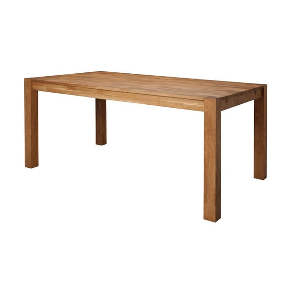 Turbo étkezőasztal tölgyfa asztallappal, 140 x 90 cm - Actona