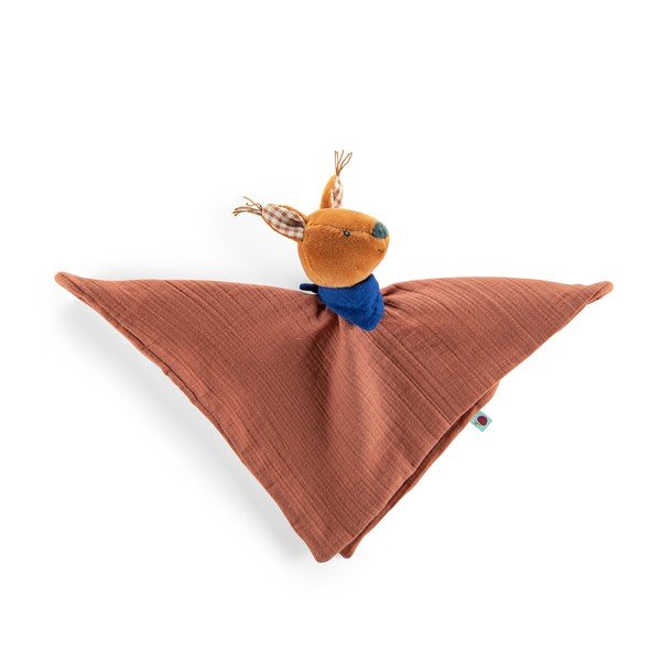 Bio pamut szundikendő Squirrel – Moulin Roty-image-1