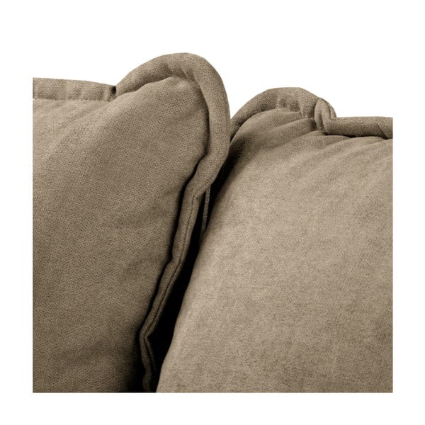 Világosbarna sarokkanapé (bal oldali) Beata – Ropez-image-1