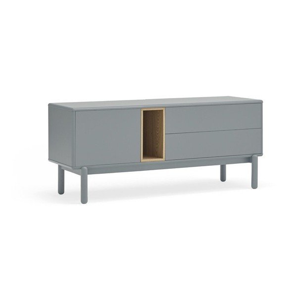 Kék-szürke TV-állvány 140x56 cm Corvo – Teulat-image-1