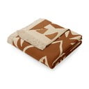 Navajo barna pamutkeverék takaró, 150 x 200 cm - AmeliaHome