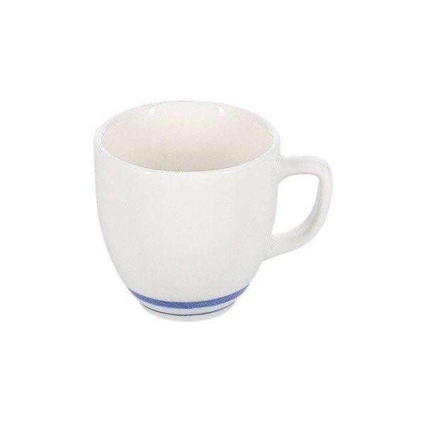 Fehér-kék porcelán csésze cappucinóhoz 200 ml Azul – BonBistro