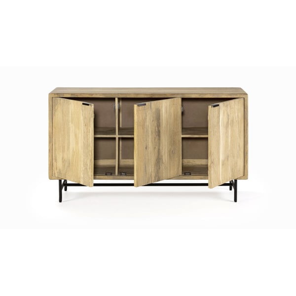 Natúr színű mangófa komód 150x85x40 cm Mundra – MOME-image-1