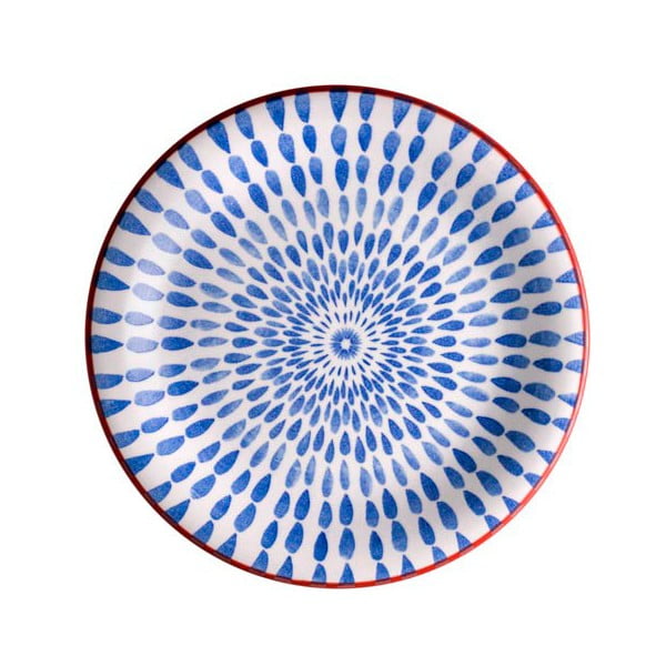 Ginger kék tányér, ⌀ 19,5 cm - Brandani