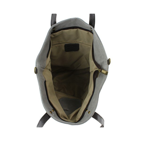 Asterisco szürke bőr kézitáska - Chicca Borse-image-3