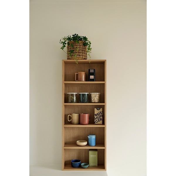 Natúr színű többszintes fali polc Kappu – Hübsch-image-1