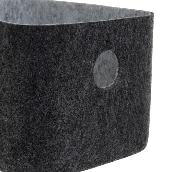 Textil tárolókosár szett 4 db-os 36x27x16 cm – Casa Selección-image-2