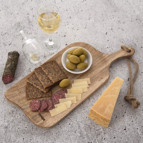 Fa vágódeszka 20x46,5 cm Mango – Orion-image-1