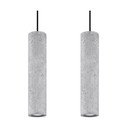 Fadre beton függőlámpa, hosszúság 34 cm - Sollux