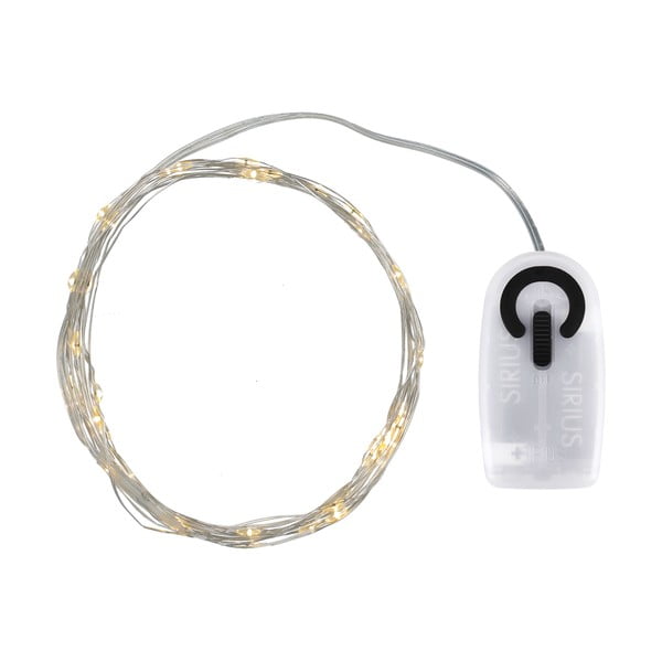 Fényfüzér, izzók száma 40 db-os hosszúság 390 cm Knirke – Sirius