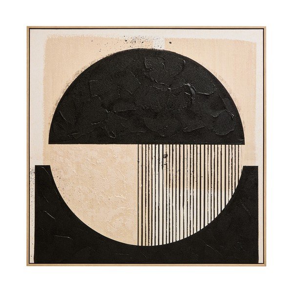 Keretezett-vászon kép 103x103 cm Astratto – Premier Housewares