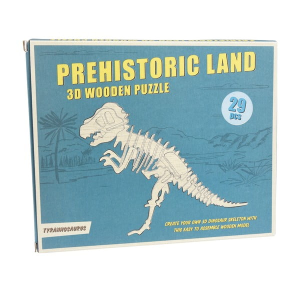 Tyrannosaurus 3D fa puzzle - Rex London-image-3