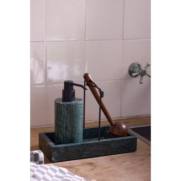 Sötétzöld kő mosogatóeszköz tartó Marble – Mette Ditmer Denmark-image-1