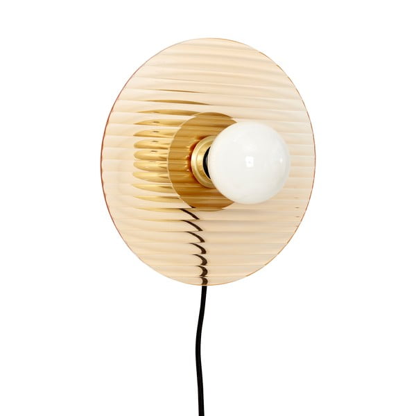 Narancssárga dimmelhető fali lámpa Halo – Hübsch-image-2