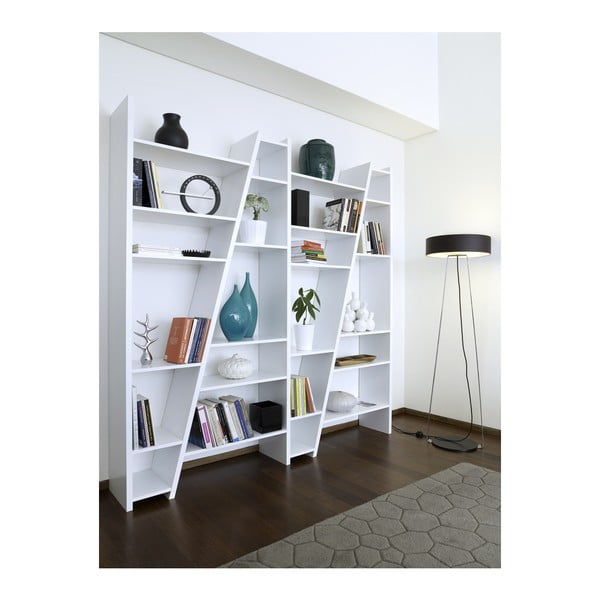 Delta matt fehér könyvespolc - TemaHome-image-4