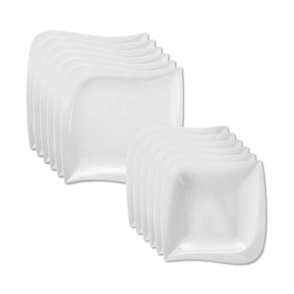 Porcelán étkészlet 12 db-os Musica – Orion