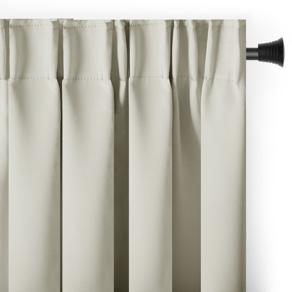 Krémszínű dimout (részleges sötétítő) függöny 140x245 cm Kierra – Restilo