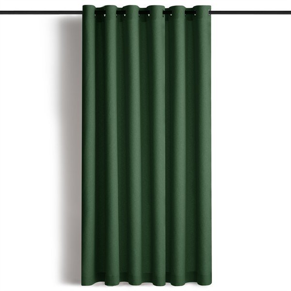 Sötétzöld dimout (részleges sötétítő) függöny 140x300 cm Calisto – Filumi