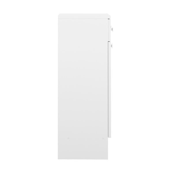 Fehér alacsony fürdőszoba szekrény 60x82 cm Combi - TemaHome -image-4