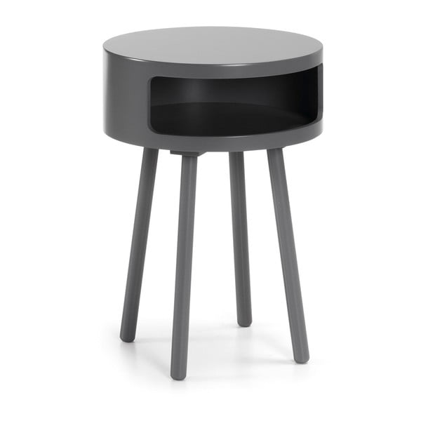 Bruk szürke tárolóasztal - Kave Home