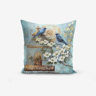 Blue Bird pamutkeverék párnahuzat, 45 x 45 cm - Minimalist Cushion Covers