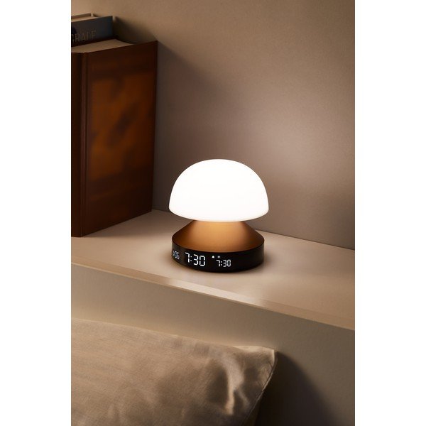 Digitális asztali ébresztőóra ø 11 cm Mina Sunrise – Lexon-image-4