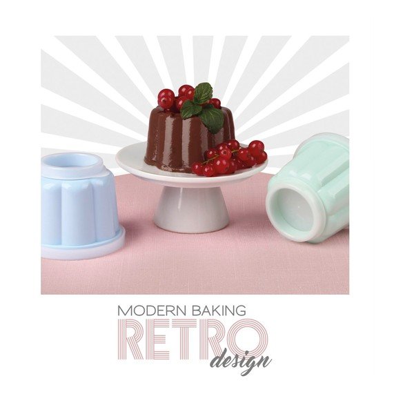 Pastel 6 db-os pudingforma készlet, 150 ml - Dr. Oetker-image-3