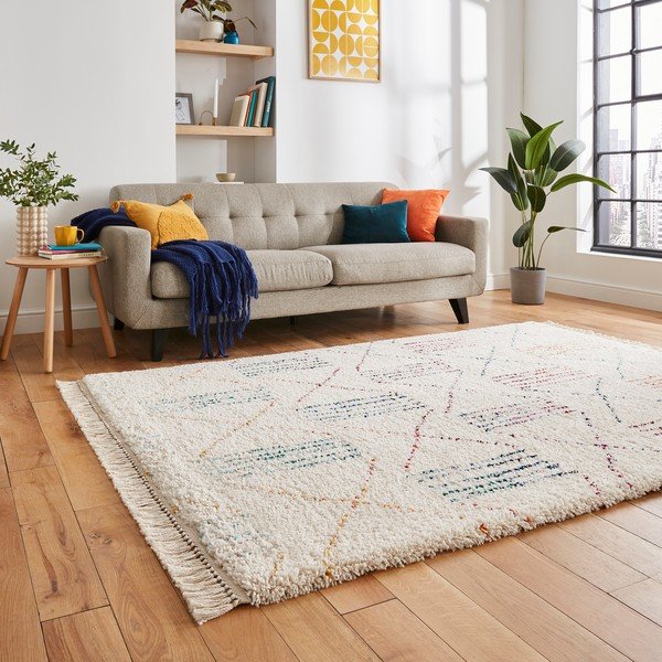 Bézs szőnyeg 200x290 cm Boho – Think Rugs-image-2