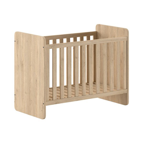 Natúr színű babaágy 60x120 cm Sam – Vipack