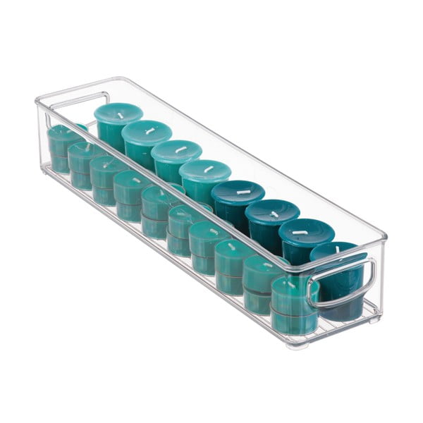 Átlátszó rendszerező, 40,5 x 10 cm - iDesign-image-2