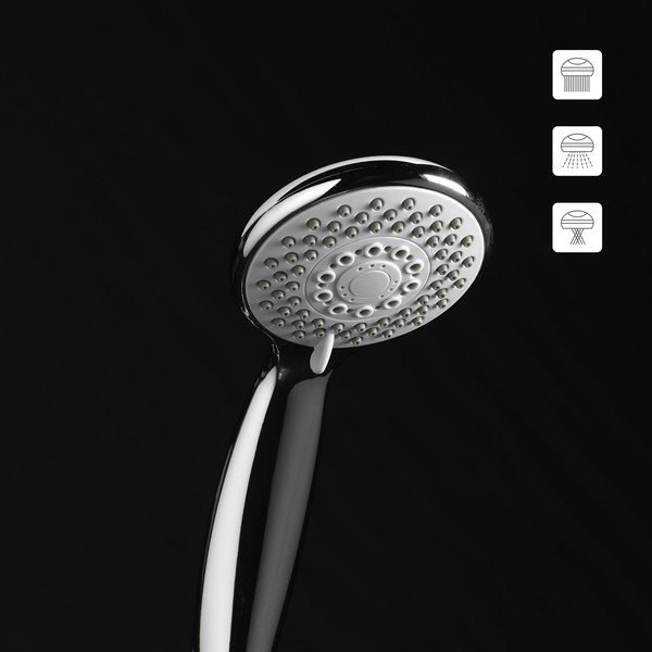 Zuhanyfej ø 8 cm Hydro – douceur d'intérieur-image-3