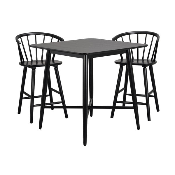 Lotta fekete bárasztal - Rowico-image-4