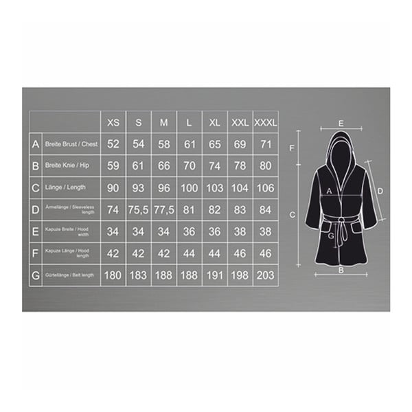 Robby piros mikroszálas unisex köntös, M méret - DecoKing-image-2