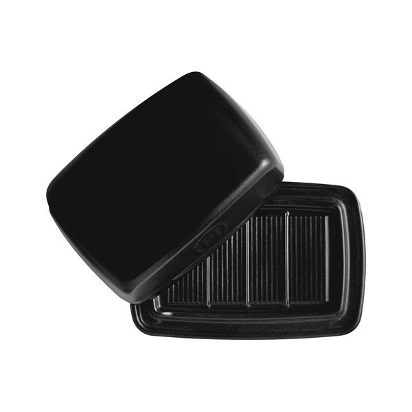 Fekete kerámia vajtartó – Emile Henry-image-1