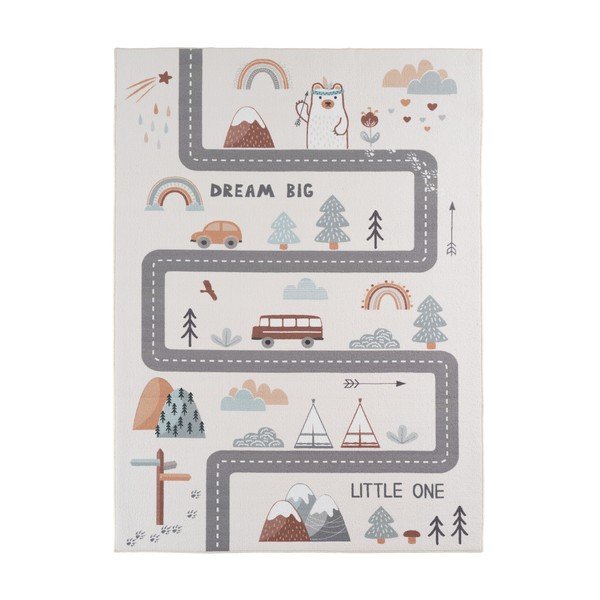 Krémszínű mosható gyerek szőnyeg 160x230 cm Coco 1134 – Ayyildiz Carpets